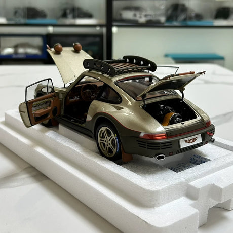 Almost Real Porsche 2018 RUF SCR Chalk 1:18 – Modello da collezione pressofuso