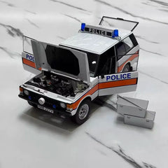 [Almost Real] 1:18 Land Rover Range Rover 1976 Classic UK Police Model Car Die-Cast