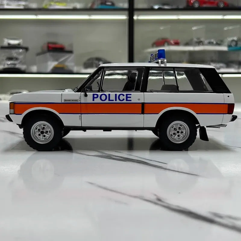 [Almost Real] 1:18 Land Rover Range Rover 1976 Classic UK Police Model Car Die-Cast