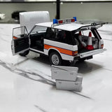 [Almost Real] 1:18 Land Rover Range Rover 1976 Classic UK Police Model Car Die-Cast