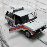 [Almost Real] 1:18 Land Rover Range Rover 1976 Classic UK Police Model Car Die-Cast