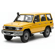 [Almost Real] 1:18 Toyota 2017 Land Cruiser 76 Series geel modelauto Die-Cast