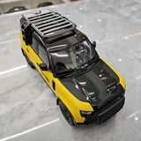 [Almost Real] 1:18 Land Rover 2021 Defender 90 Trophy Livery Yellow & Black Model Car Die-Cast