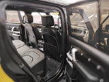 [Almost Real] 1:18 Land Rover 2021 Defender 90 Trophy Livery Yellow & Black Model Car Die-Cast