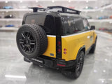 [Almost Real] 1:18 Land Rover 2021 Defender 90 Trophy Livery イエロー & ホワイト モデルカー Die-Cast