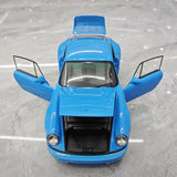 [Almost Real] 1:18 Porsche 2022 911 RUF SCR Blue Model Car Die-Cast