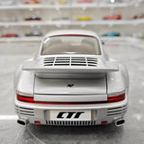 [Almost Real] 1:18 Porsche 2022 911 RUF SCR zilver modelauto Die-Cast
