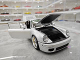 [Almost Real] 1:18 Porsche 2022 911 RUF SCR zilver modelauto Die-Cast