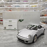 [Almost Real] 1:18 Porsche 2022 911 RUF SCR zilver modelauto Die-Cast