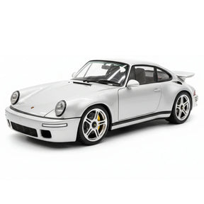 [Almost Real] 1:18 Porsche 2022 911 RUF SCR zilver modelauto Die-Cast
