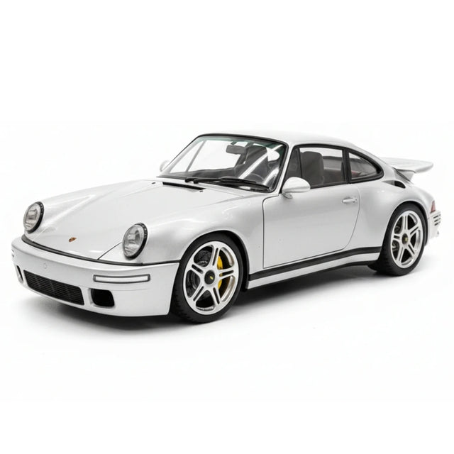 [Almost Real] 1:18 Porsche 2022 911 RUF SCR zilver modelauto Die-Cast