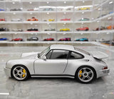 [Almost Real] 1:18 Porsche 2022 911 RUF SCR zilver modelauto Die-Cast
