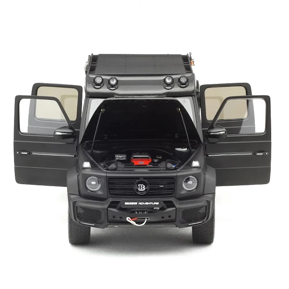 [Almost Real] 1:18 Mercedes-Brabus 2020 G-Class AMG G63 Adventure Black Model Car Die-Cast