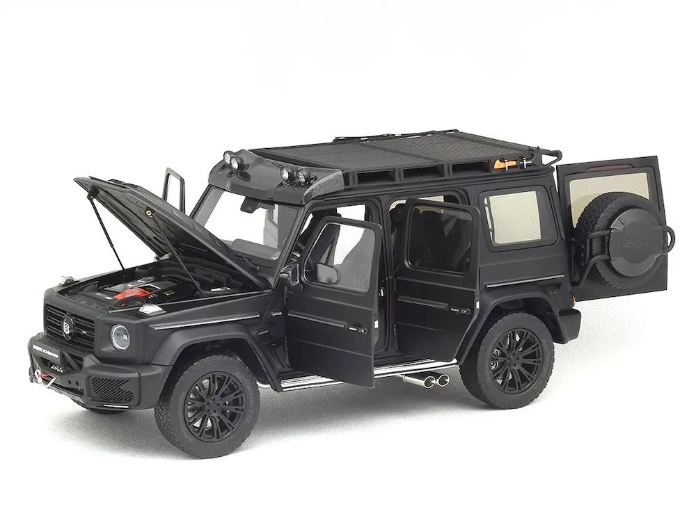 [Almost Real] 1:18 Mercedes-Brabus 2020 G-Class AMG G63 Adventure Black Model Car Die-Cast