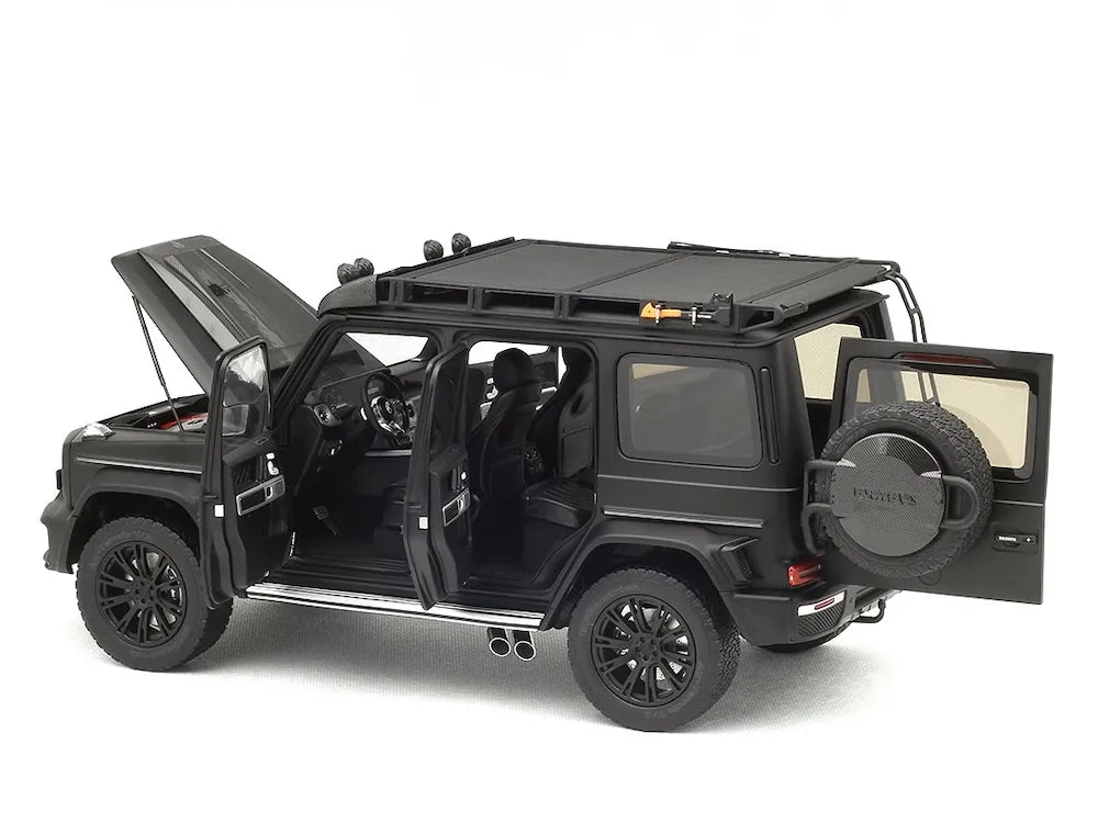 [Almost Real] 1:18 Mercedes-Brabus 2020 G-Class AMG G63 Adventure zwart modelauto Die-Cast