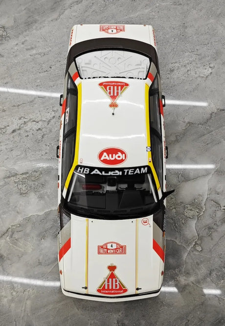 [OTTO] 1:18 Audi 1987 200 Quattro Acropolis Rally Model Car Resin