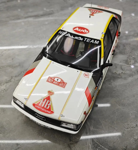 [OTTO] 1:18 Audi 1987 200 Quattro Acropolis Rally Model Car Resin