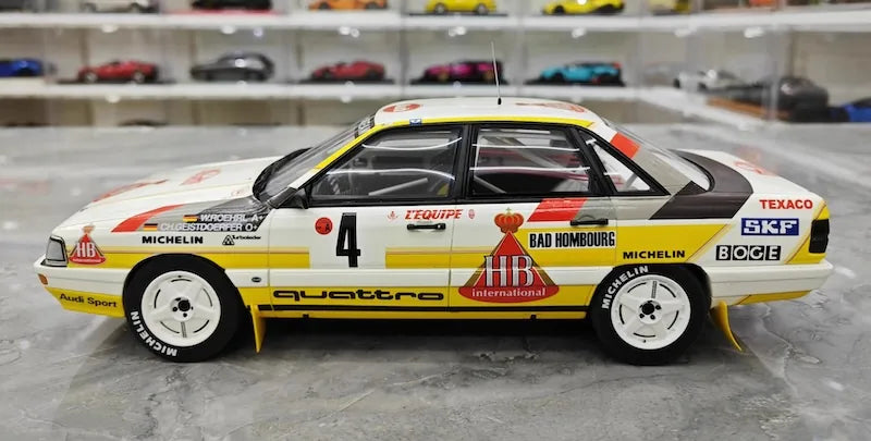 [OTTO] 1:18 Audi 1987 200 Quattro Acropolis Rally modelauto Hars