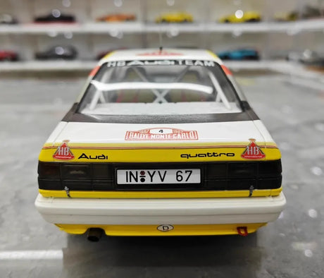 [OTTO] 1:18 Audi 1987 200 Quattro Acropolis Rally Model Car Resin