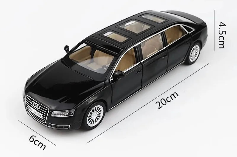 1:32 Audi 2016 A8L Extended Die Cast Model Car