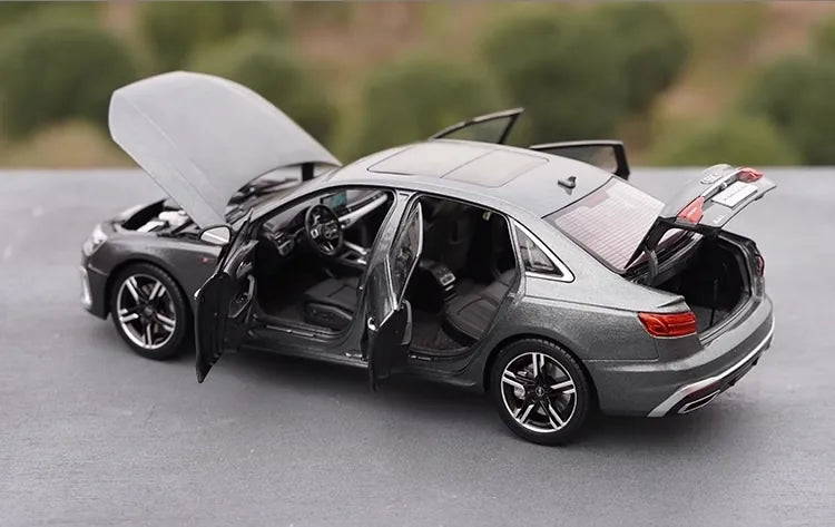 [OEM] 1:18 Audi 2020 A4L Gray Model Car Die-Cast