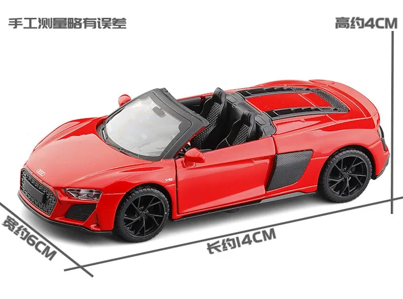 1:32 Audi 2020 R8 Spyder Die Cast Model Car