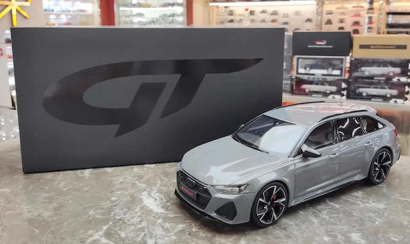 1:18 Audi 2020 RS6 Avant C8 Gray Die Cast Model Car