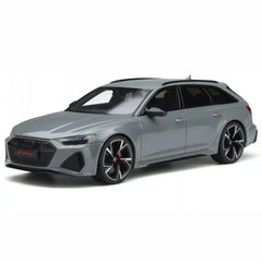 1:18 Audi 2020 RS6 Avant C8 Gray Die Cast Model Car