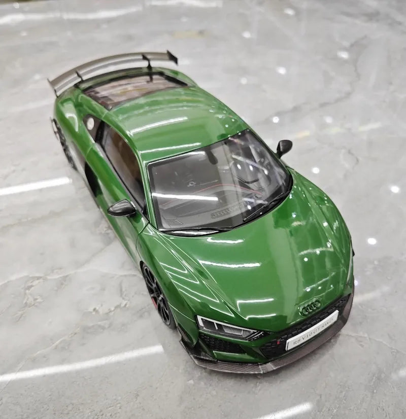 1:18 Audi 2021 R8 GT RWD Green Die Cast Model Car