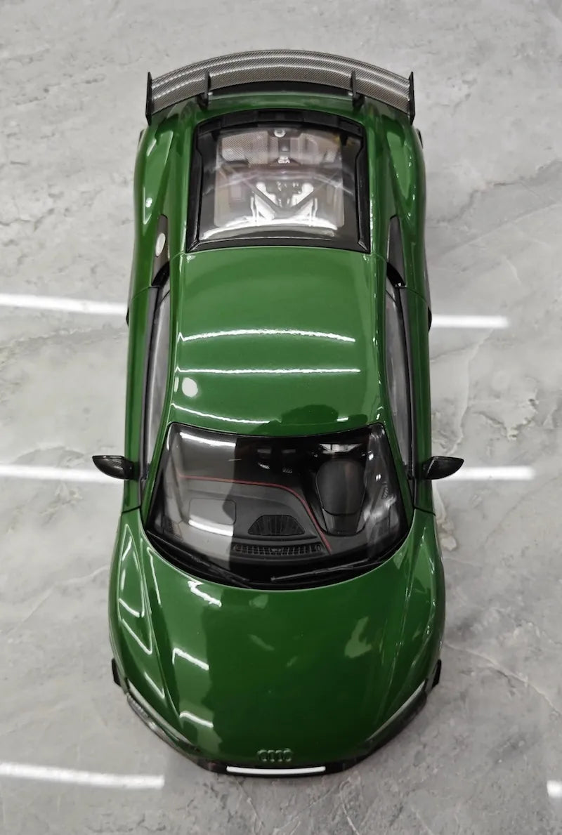 1:18 Audi 2021 R8 GT RWD Green Die Cast Model Car