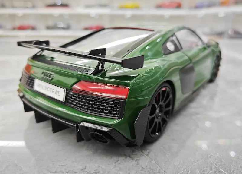 1:18 Audi 2021 R8 GT RWD Green Die Cast Model Car