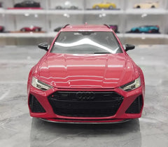 1:18 Audi 2021 RS6 Avant C8 Red Die Cast Model Car