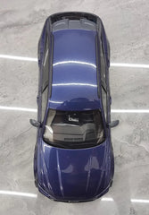1:18 Audi 2021 RS6 Navarra C8 ABT Blue Die Cast Model Car