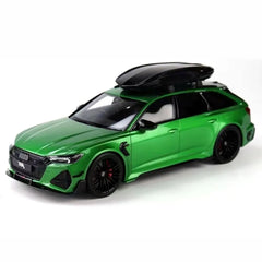 1:18 Audi 2021 RS6 Navarra C8 ABT Green Die Cast Model Car