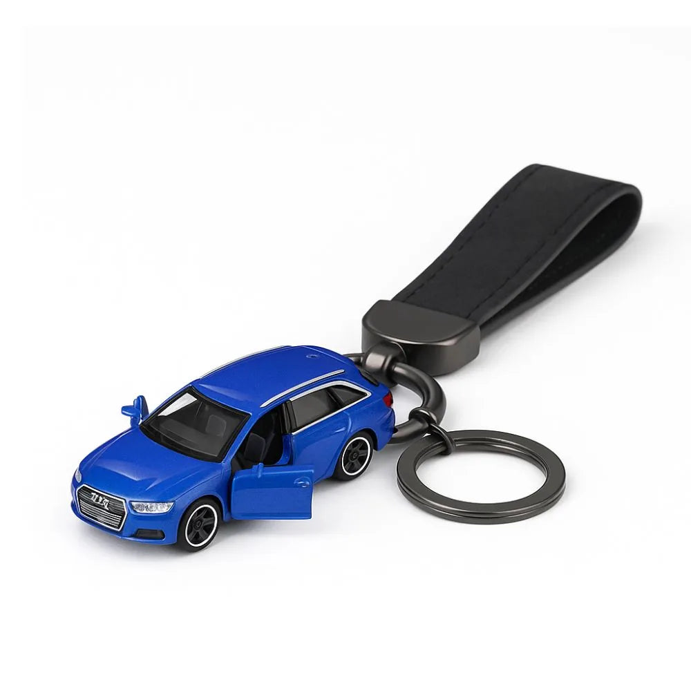 Audi A6 Avant Keychains 1:64 سيارة مصغرة Keychain