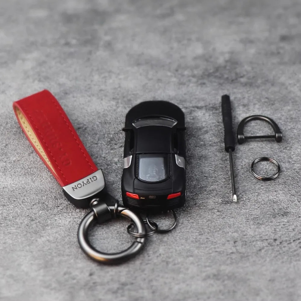 Audi R8 Keychain 1:64 Model Car Keychain