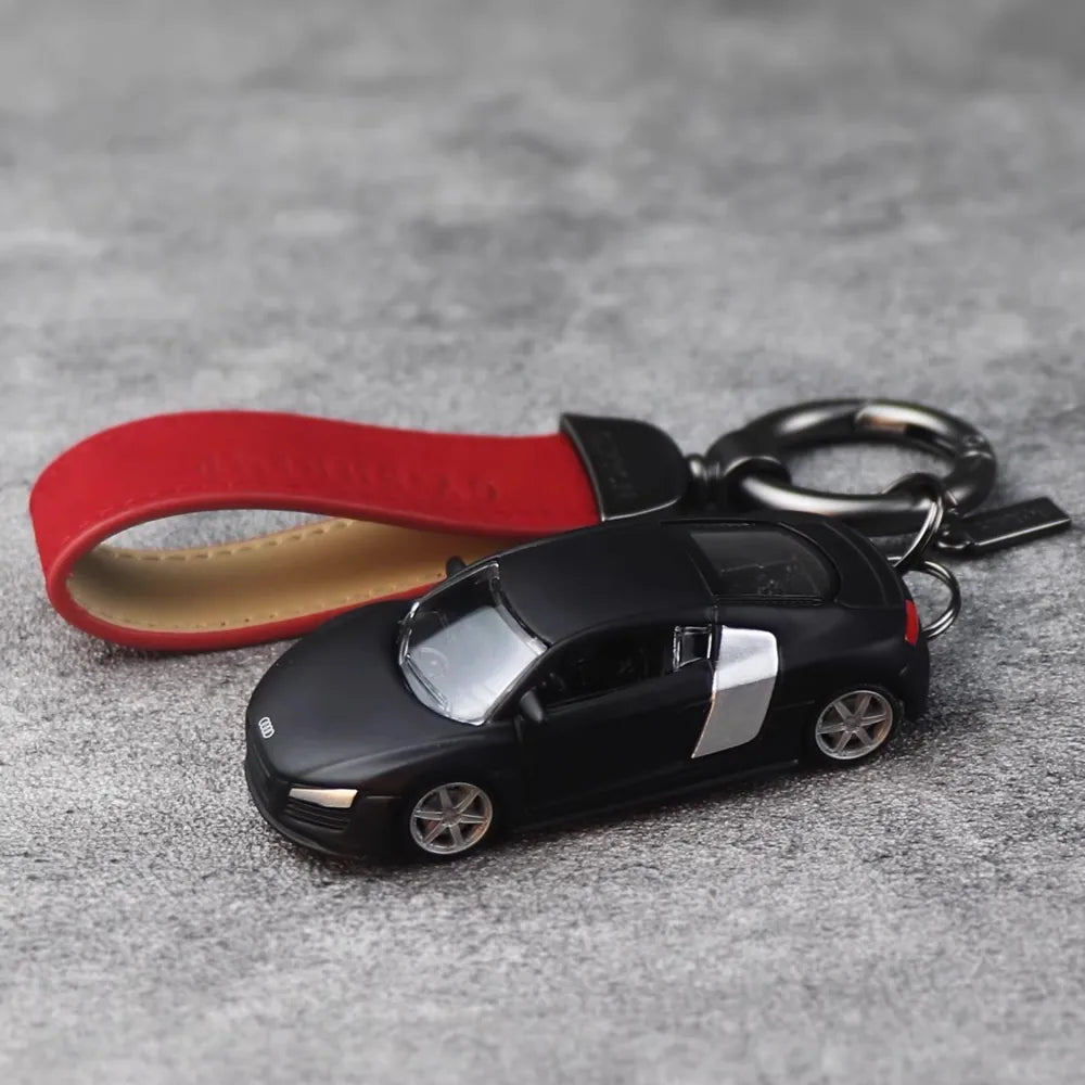 Audi R8 Keychain 1:64 Model Car Keychain