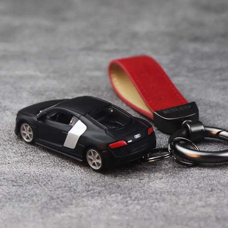 Audi R8 Keychain 1:64 Model Car Keychain