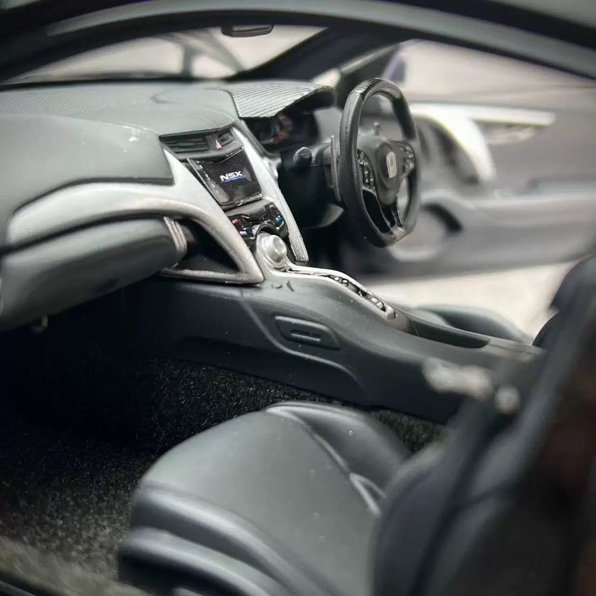 AutoArt Acura 2017 NSX Schwarze 1:18 – Sammelobjekt aus Druckguss