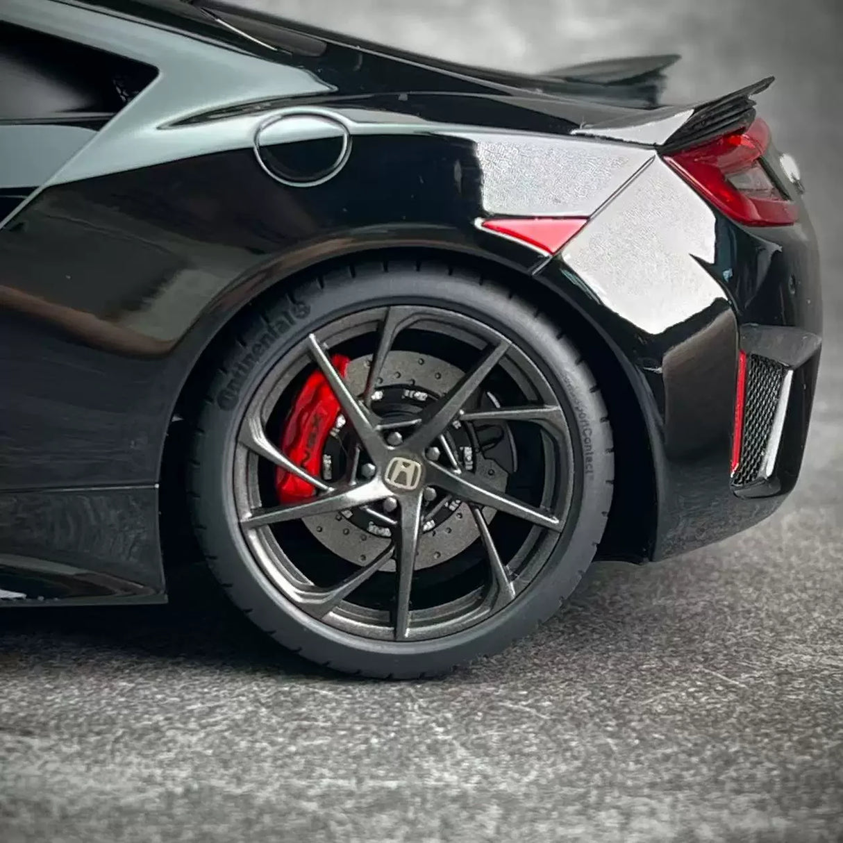 AutoArt Acura 2017 NSX Schwarze 1:18 – Sammelobjekt aus Druckguss
