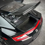 AutoArt Acura 2017 NSX Schwarze 1:18 – Sammelobjekt aus Druckguss