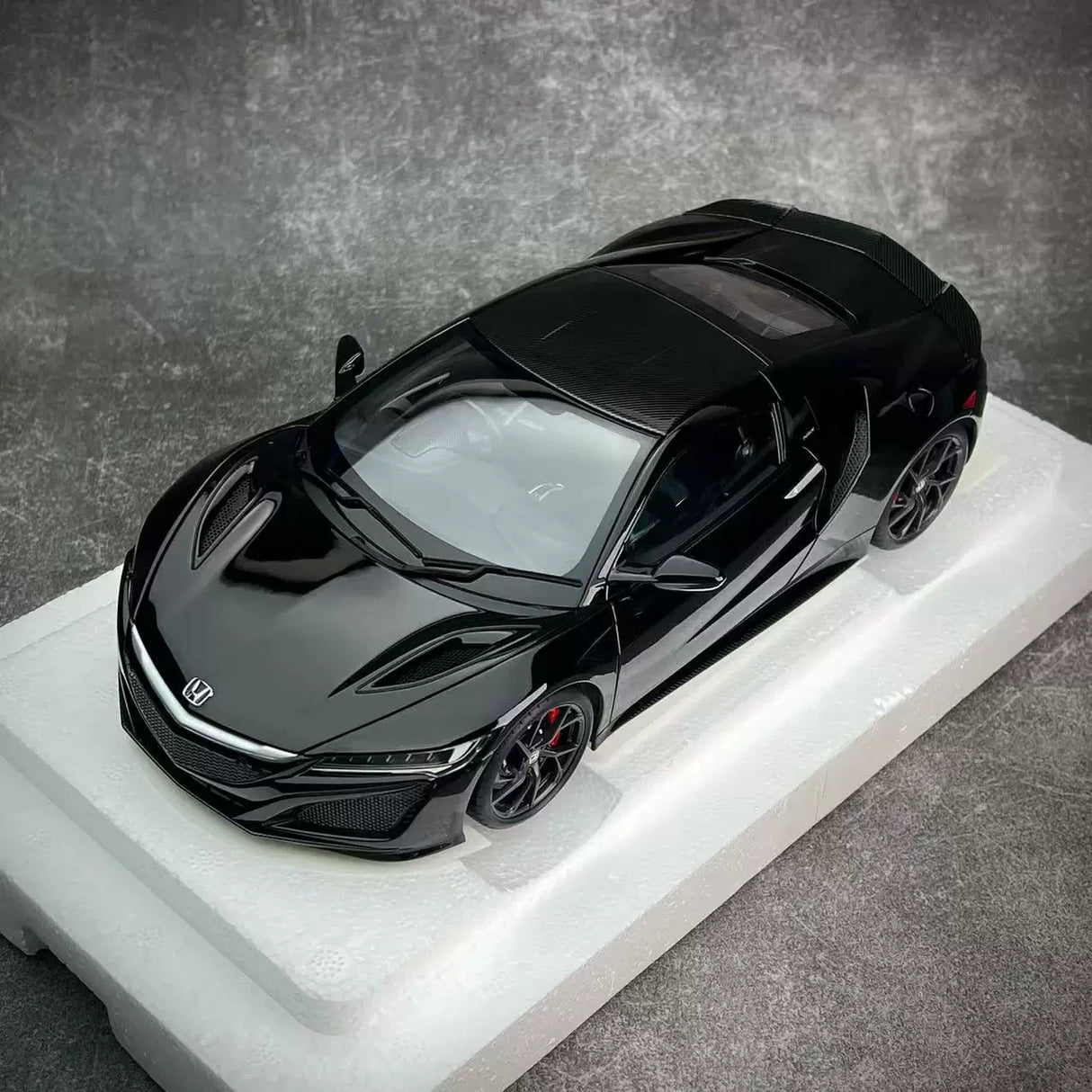 AutoArt Acura 2017 NSX Schwarze 1:18 – Sammelobjekt aus Druckguss