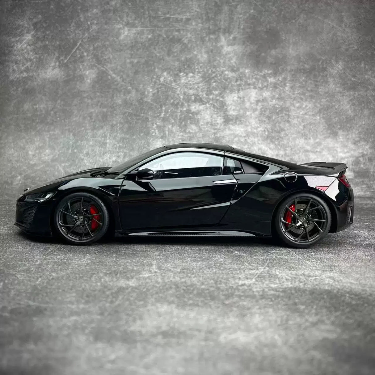AutoArt Acura 2017 NSX Schwarze 1:18 – Sammelobjekt aus Druckguss