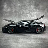 AutoArt Acura 2017 NSX Schwarze 1:18 – Sammelobjekt aus Druckguss
