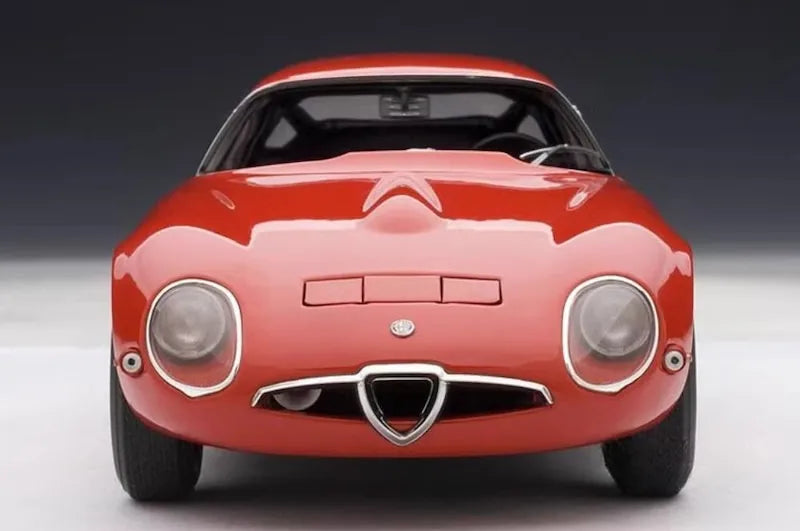 [AutoArt] 1:18 Alfa Romeo 1963 Giulia TZ Red Model Car Die-Cast