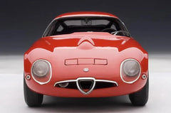 [AutoArt] 1:18 Alfa Romeo 1963 Giulia TZ Red Model Car Die-Cast
