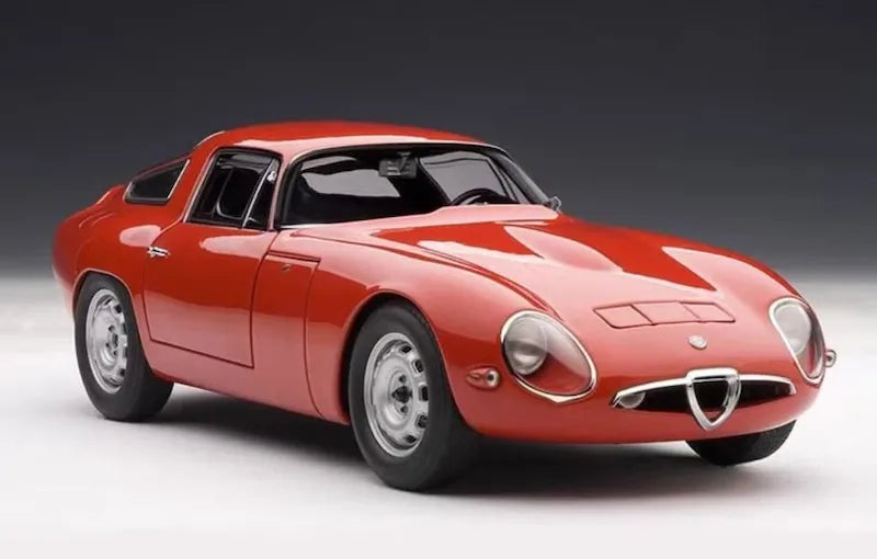 [AutoArt] 1:18 Alfa Romeo 1963 Giulia TZ Red Model Car Die-Cast
