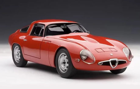 [AutoArt] 1:18 Alfa Romeo 1963 Giulia TZ Red Model Car Die-Cast