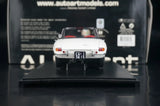 AutoArt Alfa Romeo 1966 1600 Duetto Spider branco 1:18 – modelo de coleção em metal fundido
