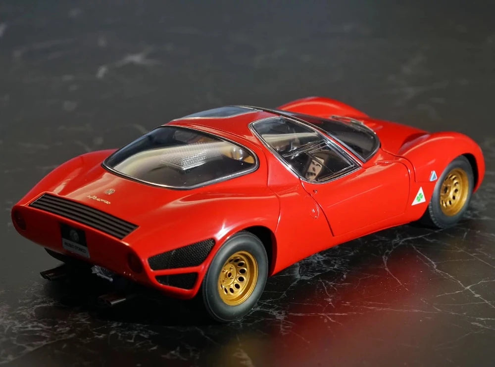 [AutoArt] 1:18 Alfa Romeo 1967 Tipo 33 Stradale Red Model Car Die-Cast